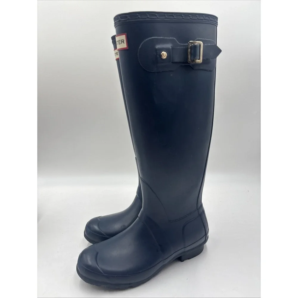 Hunter Original Tour Tall Boot, Navy, W8